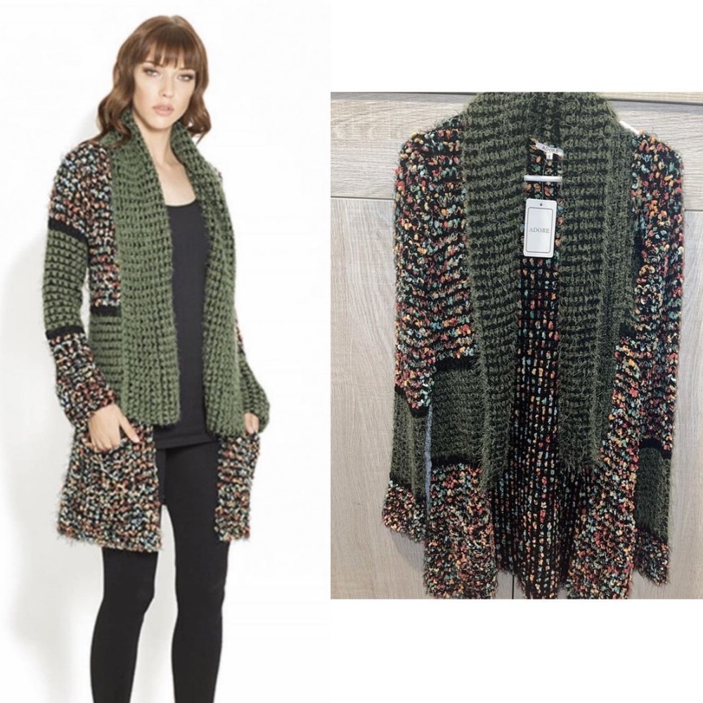 NWT Small Adore sweater duster